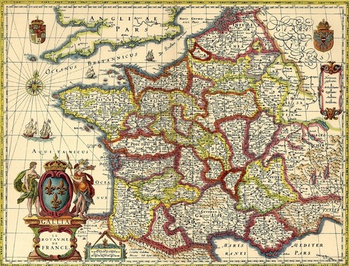 Reproduction carte ancienne - ,