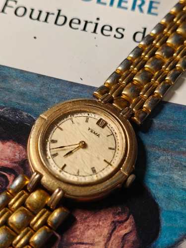 Yema vintage quartz rond or - rond,