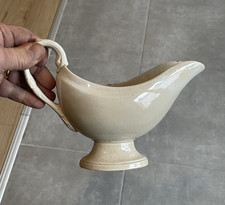 Saucière porcelaine blanche.