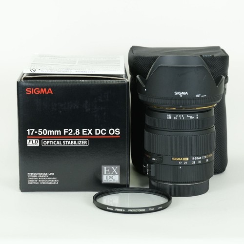 Sigma 50mm ex - 17-50mm, f2.8