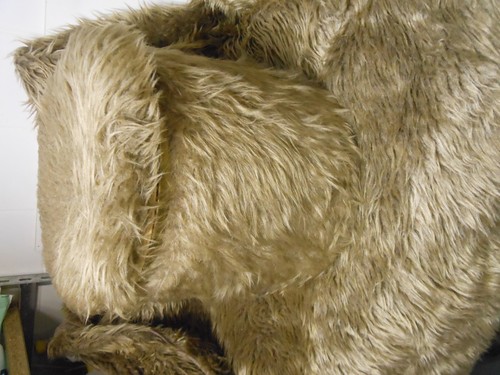 Authentique pouf moumoute - pouf, du