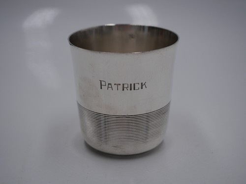 Christofle timbale argent - christofle,