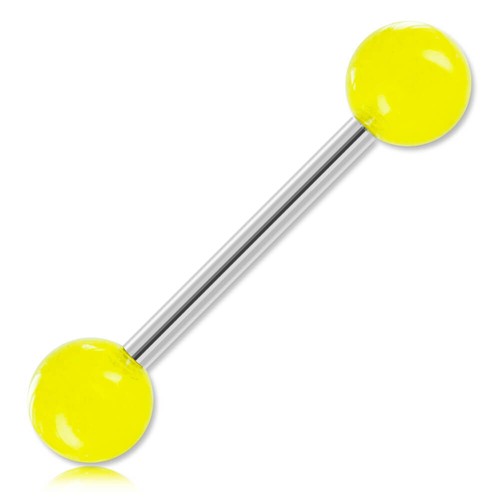 Barbell langue acier boules - barbell,