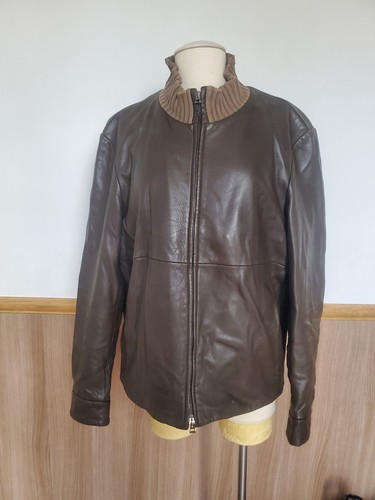 Blouson cuir veau - cuir, de