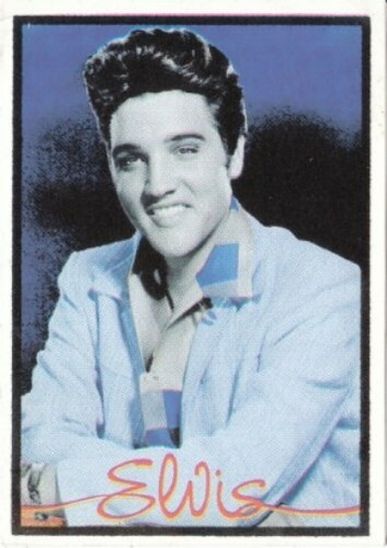 Elvis presley carte postale - elvis,