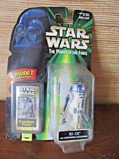 1/18 3.3/4 10cm STAR WARS BLISTER USA FLASH BACK R2 D2 LAUNCHING LIGHTSABER 1998