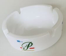 ancien cendrier publicitaire Logo Peter Stuyvesant New York Opaline Ashtray