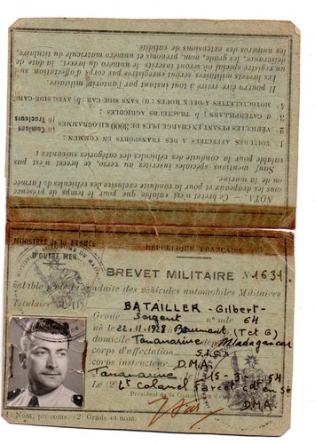 Vieux papiers - (militaria),