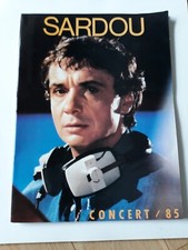 Livret programme Michel Sardou concert mars 1985 Palais des congrès