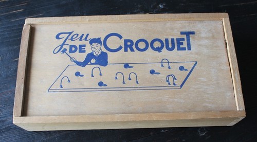 Ancien jeu croquet - ancien,