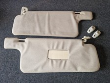 Volkswagen VW Golf mk2 Jetta mk2 pare-soleil pare-soleil gris avec clips