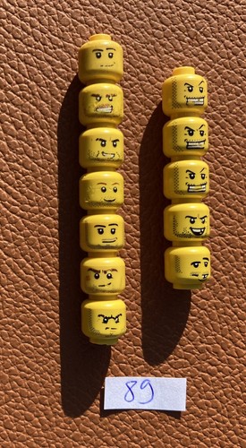 Lego vintage minifig - 12, têtes