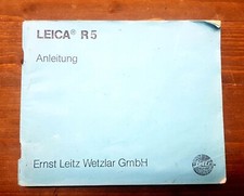 Leica R5 Manuel D'Utilisation