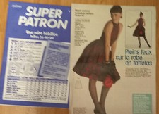 Patron de couture robe, supp