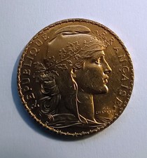 Pièce de 20 francs en or  -