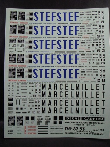 Decals train marquages - decals,