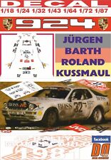 DECAL PORSCHE 924 CARRERA GTS