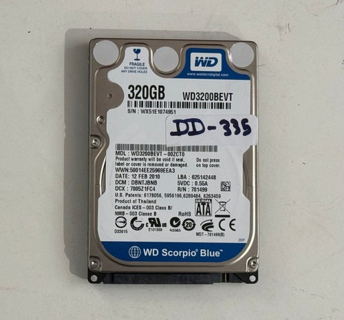 Disque dur hdd 320 gb - , 5400
