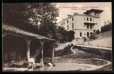 CPA Valence-d´Agen, Fontaine