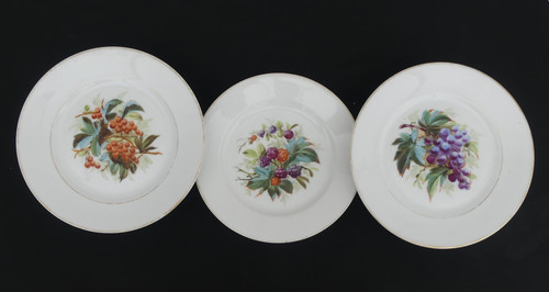 Assiettes dont sur - 3,