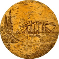 France médaille peinture - médaille,,