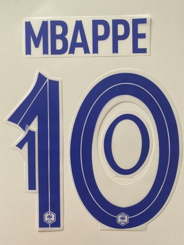Flocage officiel fff mbappe - flocage,