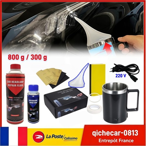 Kit rénovation phare - rénovation, voiture