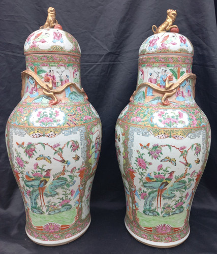 Vase balustre porcelaine
