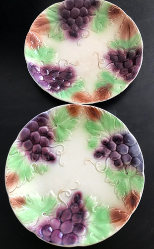 Assiette barbotine - assiette, x2