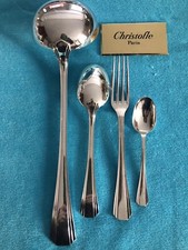 Christofle Boréal - Menagère pour 6 .  19Pièces - Métal Argenté Excellent État.