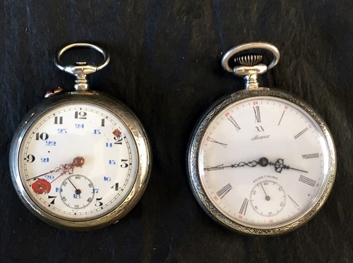 Deux montres goussets une - montres,