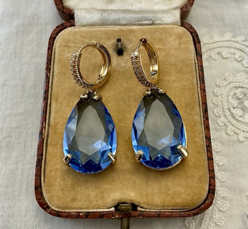 énorme beau cristal bleu - cristal,