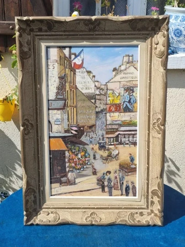 Tableau ancien par clarice - tableau,