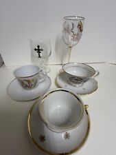 lot tasse / verre Communion