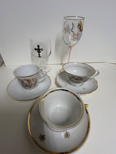 Lot tasse verre - lot, communion