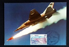 AVION MILITAIRE FRANCE MIRAGE F1  BOURGET 1981 AN118