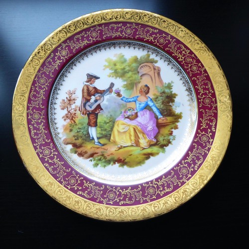 Assiette porcelaine de - porcelaine, js