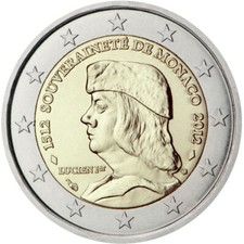 Monaco 2012 2 € Euros