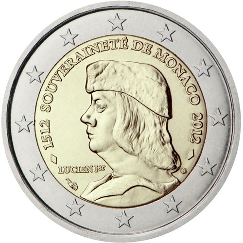 Monaco 2012 euros - monaco,