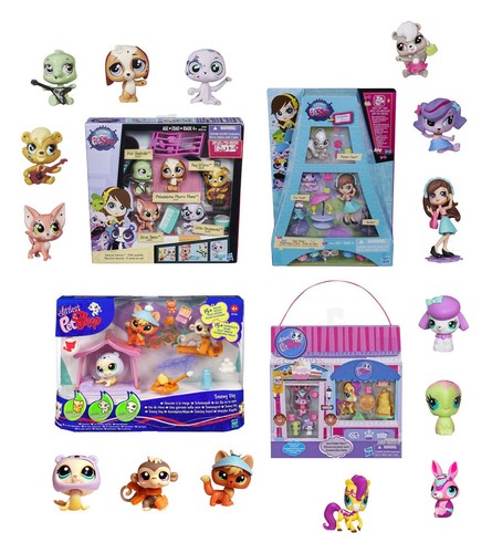 Littlest pet shop sets - sets, u