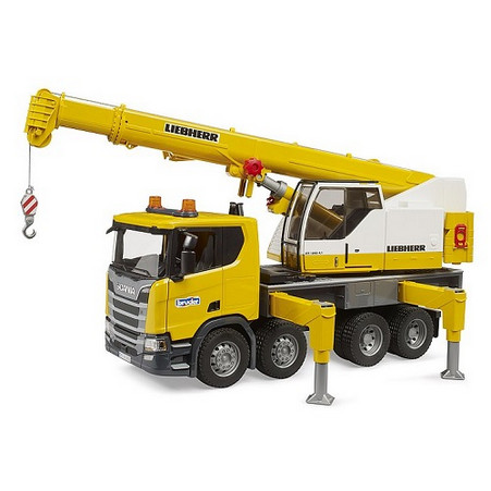 Bruder camion grue liebherr - grue,