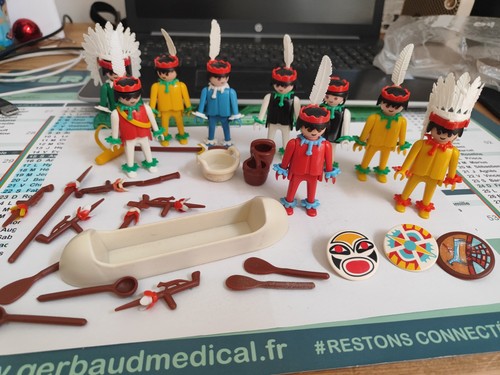 Lot indiens western - western, playmobil