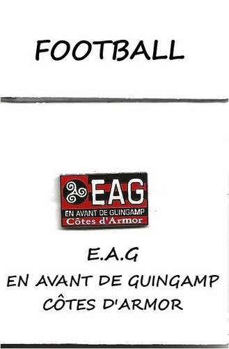 Superbe pin football - e.a.g,
