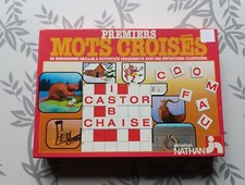 Premiers Mots Croisés - Jeu de sociéré - FR Nathan 8/12 ans