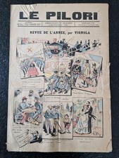 Journal Le Pilori n°402 du 31 décembre 1893 revue satirique caricature Vignola