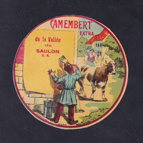 Ancienne étiquette fromage - étiquette,