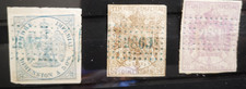 timbre FRANCE avant 1900 FISCAUX MANTEAU dimension IMPÉRIAL oblitérés BONNE COTE
