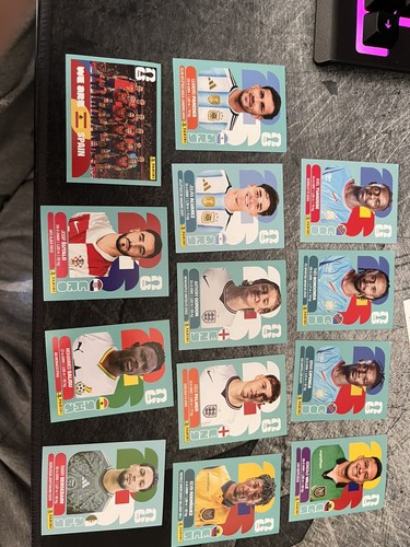 Lot cartes panini coupe du - lot,
