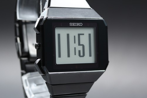 Exc montre noire seiko - montre,
