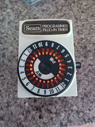 Vintage sears programmer plug - sears,